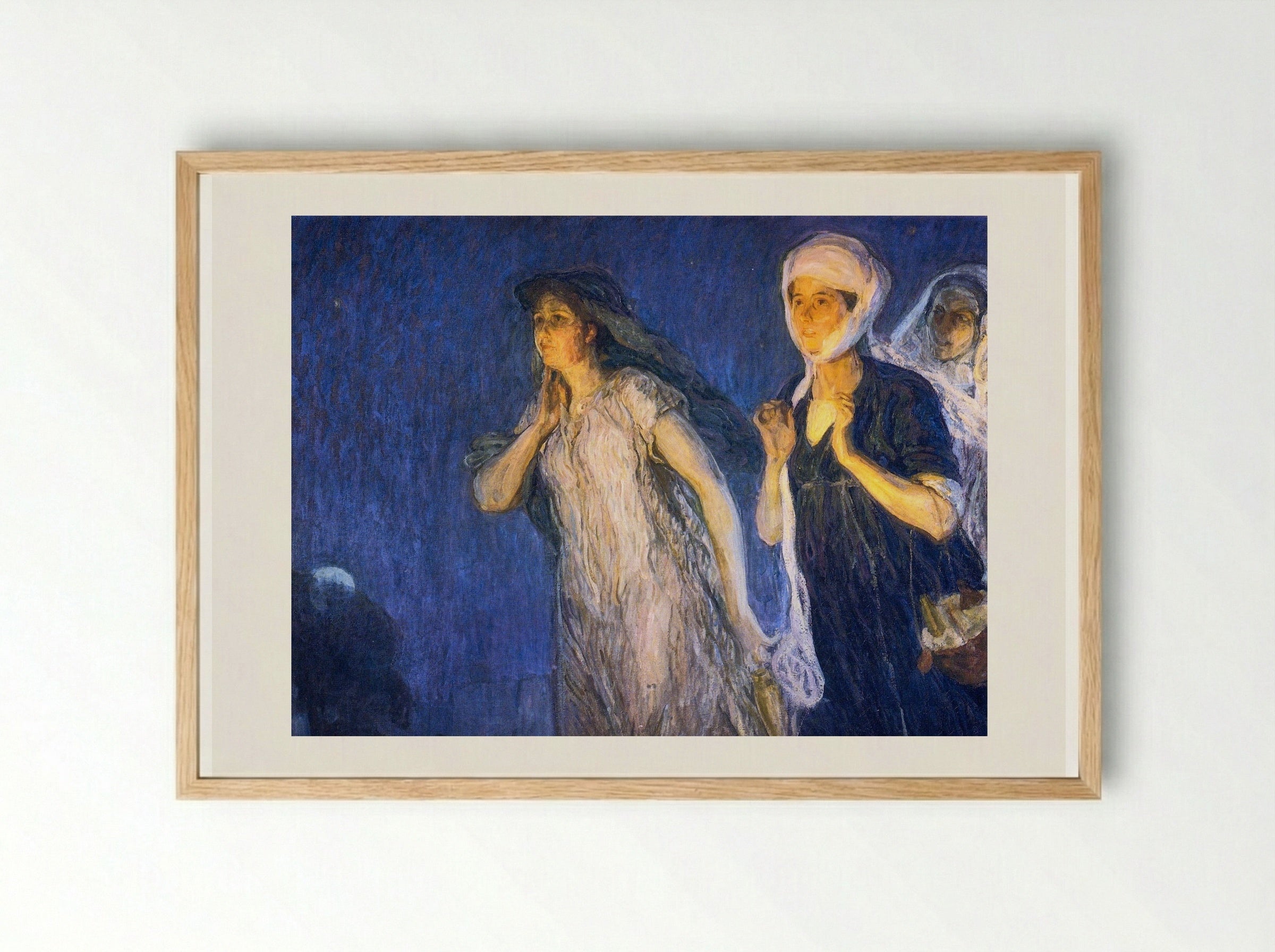 The Three Marys - Henry Ossawa Tanner - Framed Print Wood