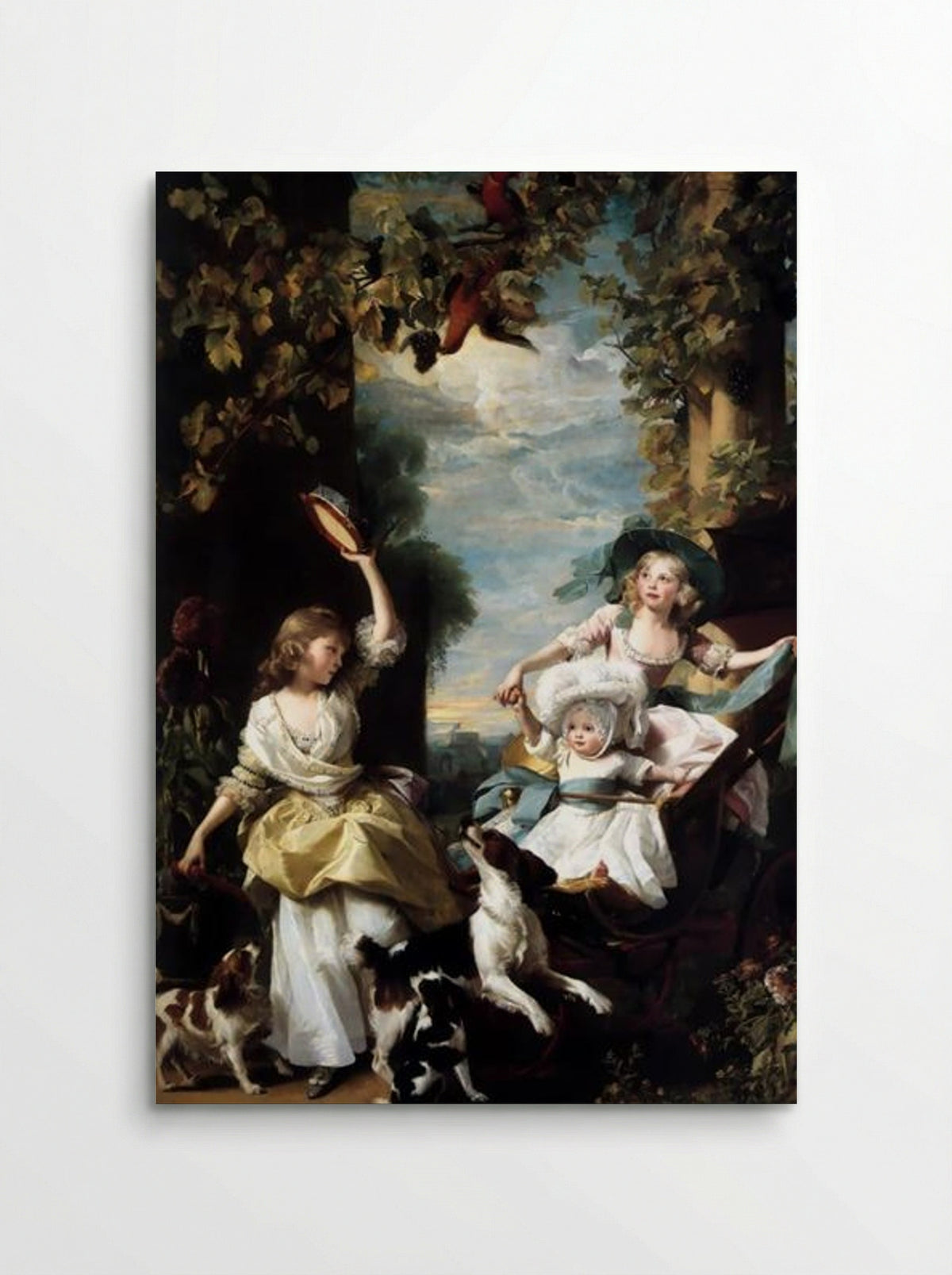 The Three Youngest Daughters of George III - John Singleton Copley - Poster