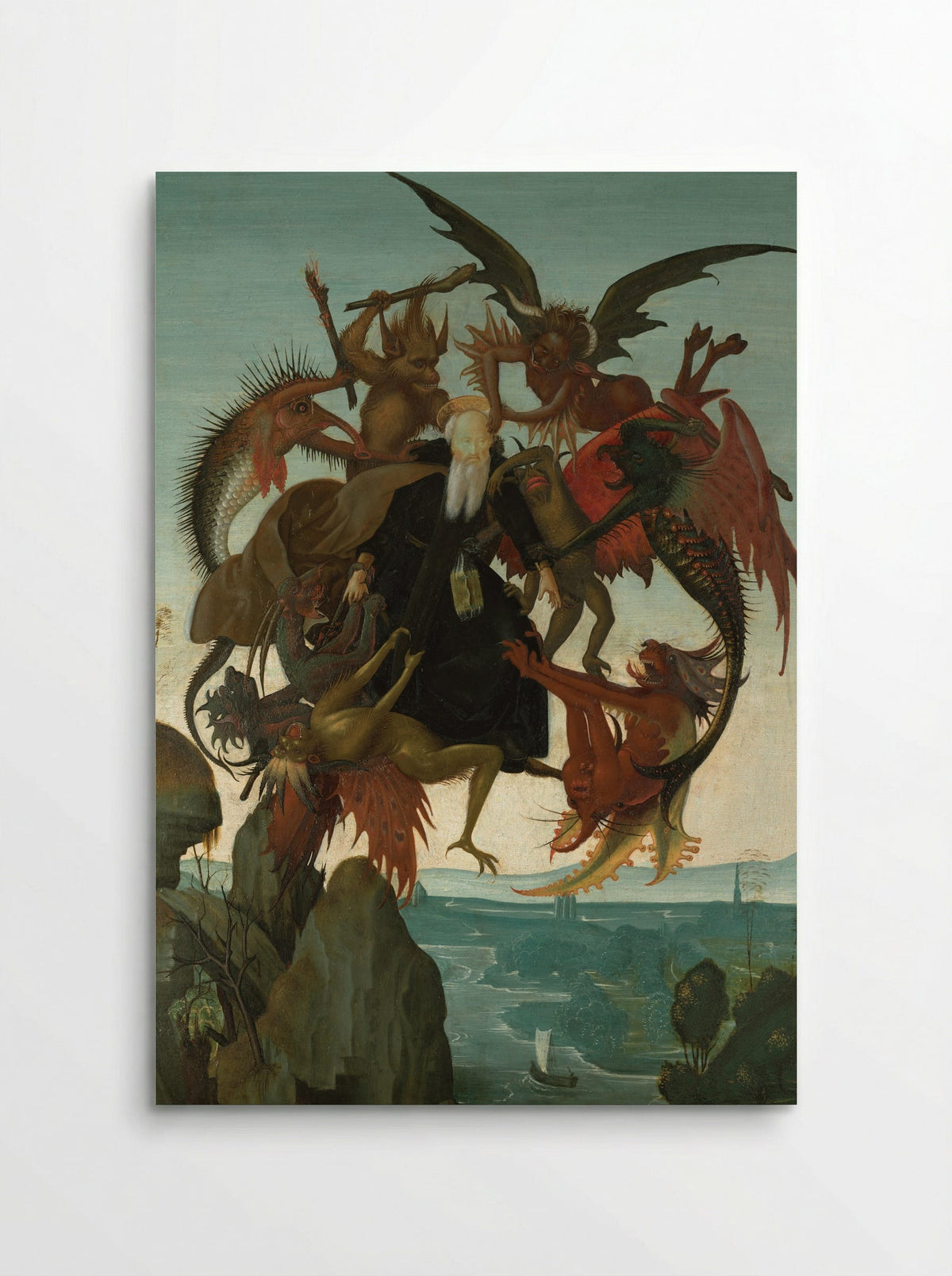 The Torment of Saint Anthony - Michelangelo Buonarroti - Poster