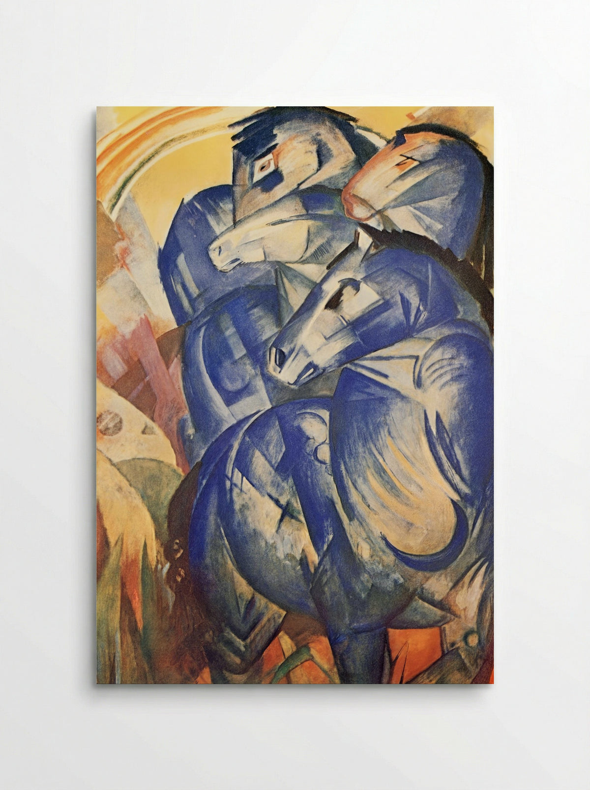 The Tower of Blue Horses - Franz Marc - Poster