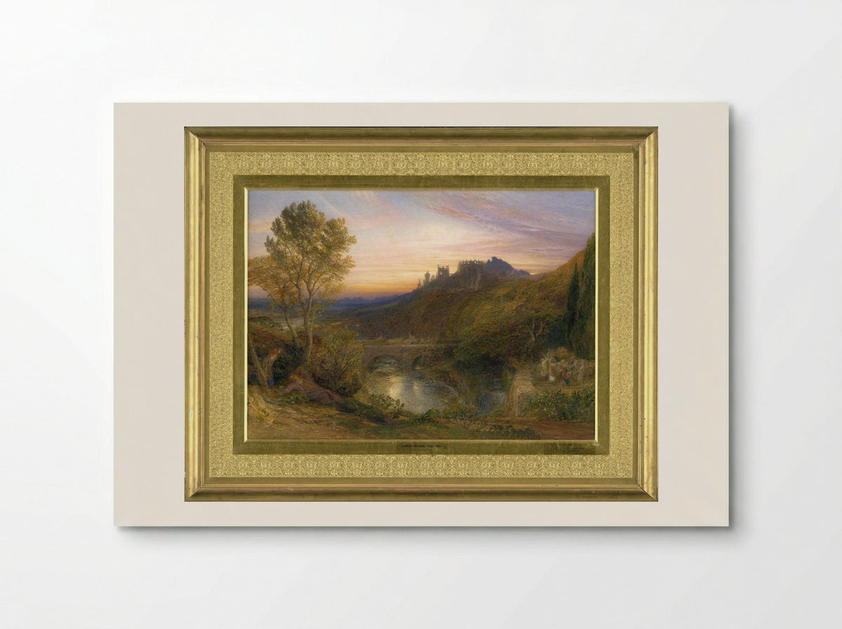 The Towered City - Samuel Palmer - Poster