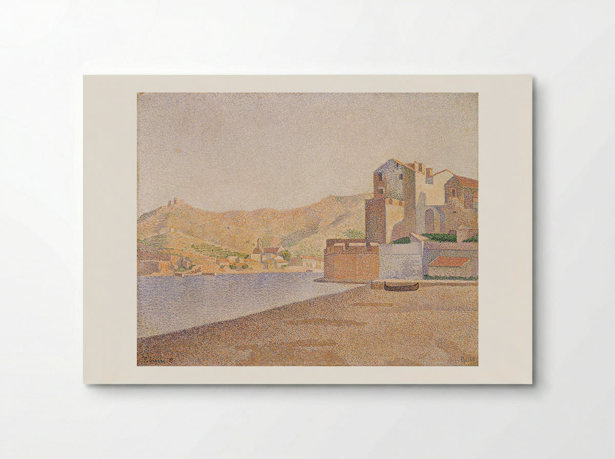 The Town Beach, Collioure - Paul Signac - Poster
