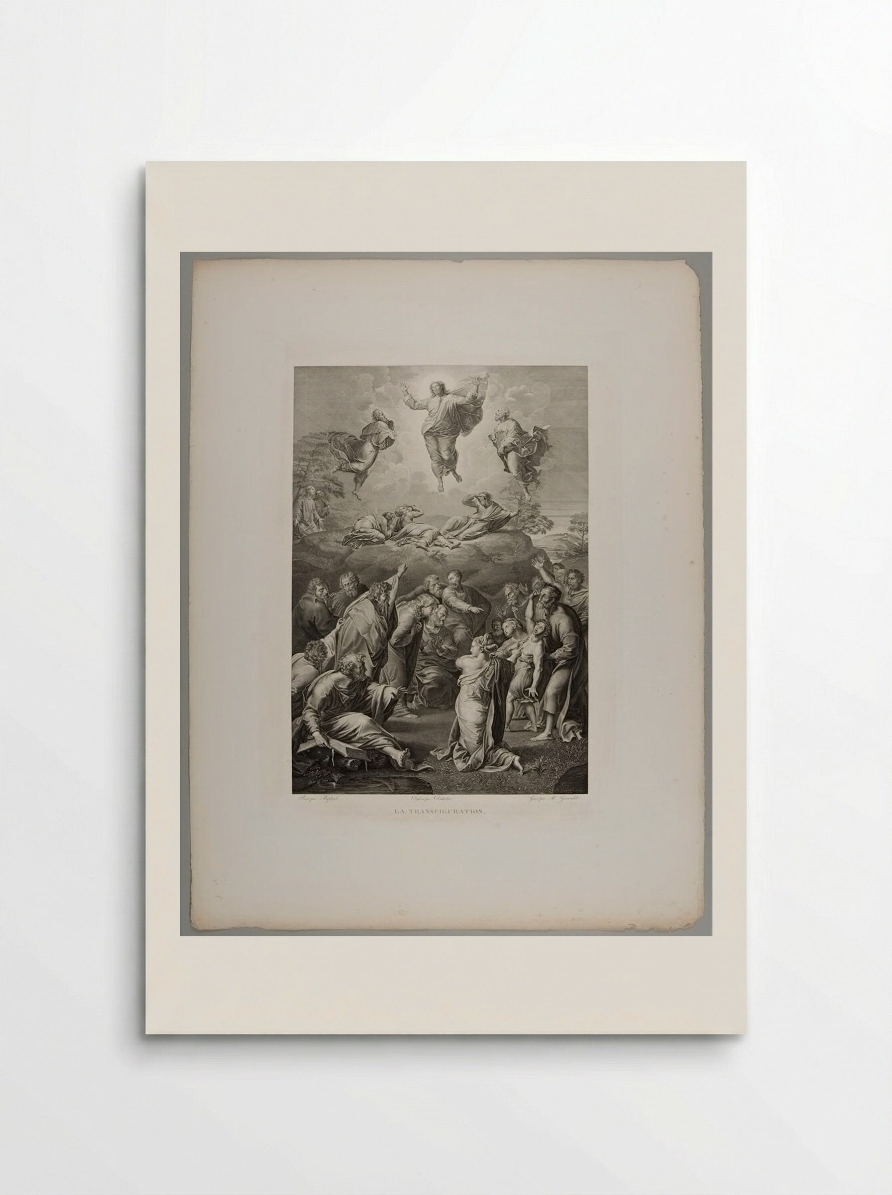 The Transfiguration - Abraham Girardet - Poster