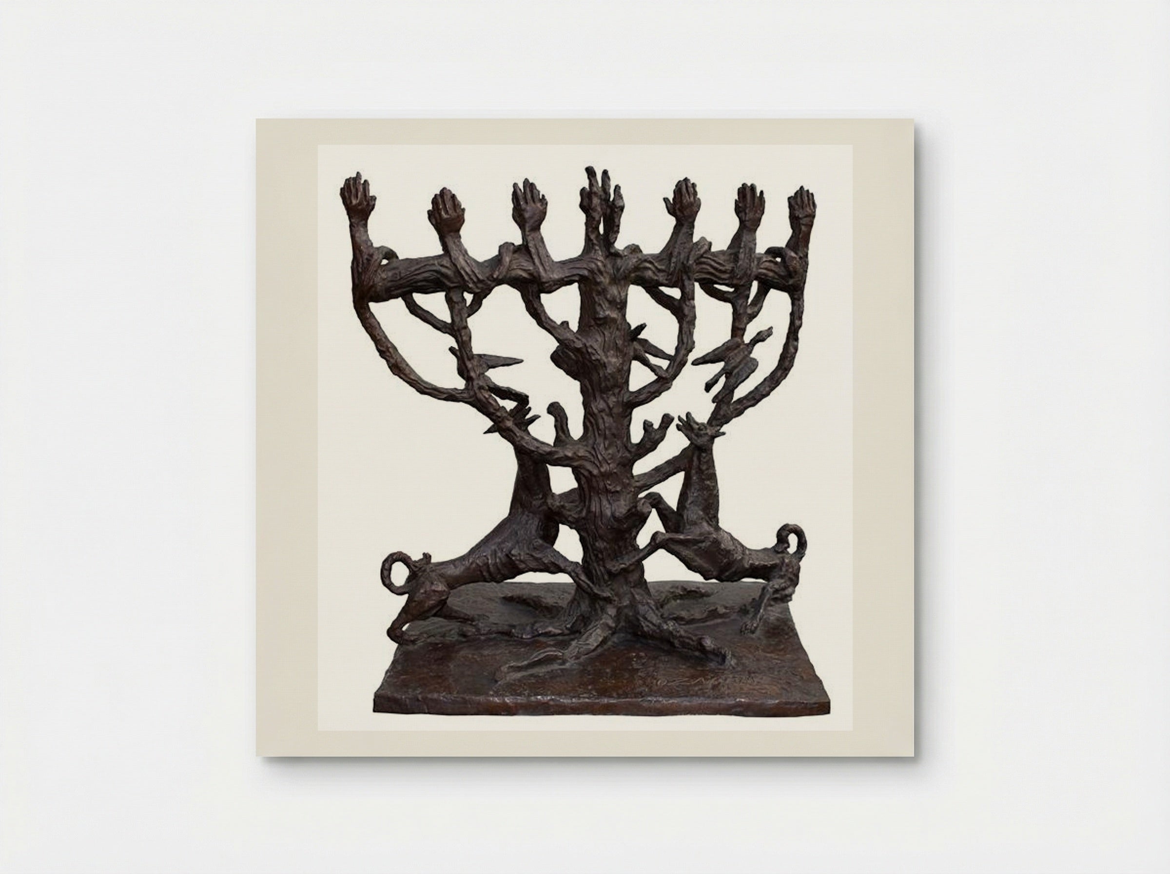 The Tree of Life - Menorah - Ossip Zadkine - Poster