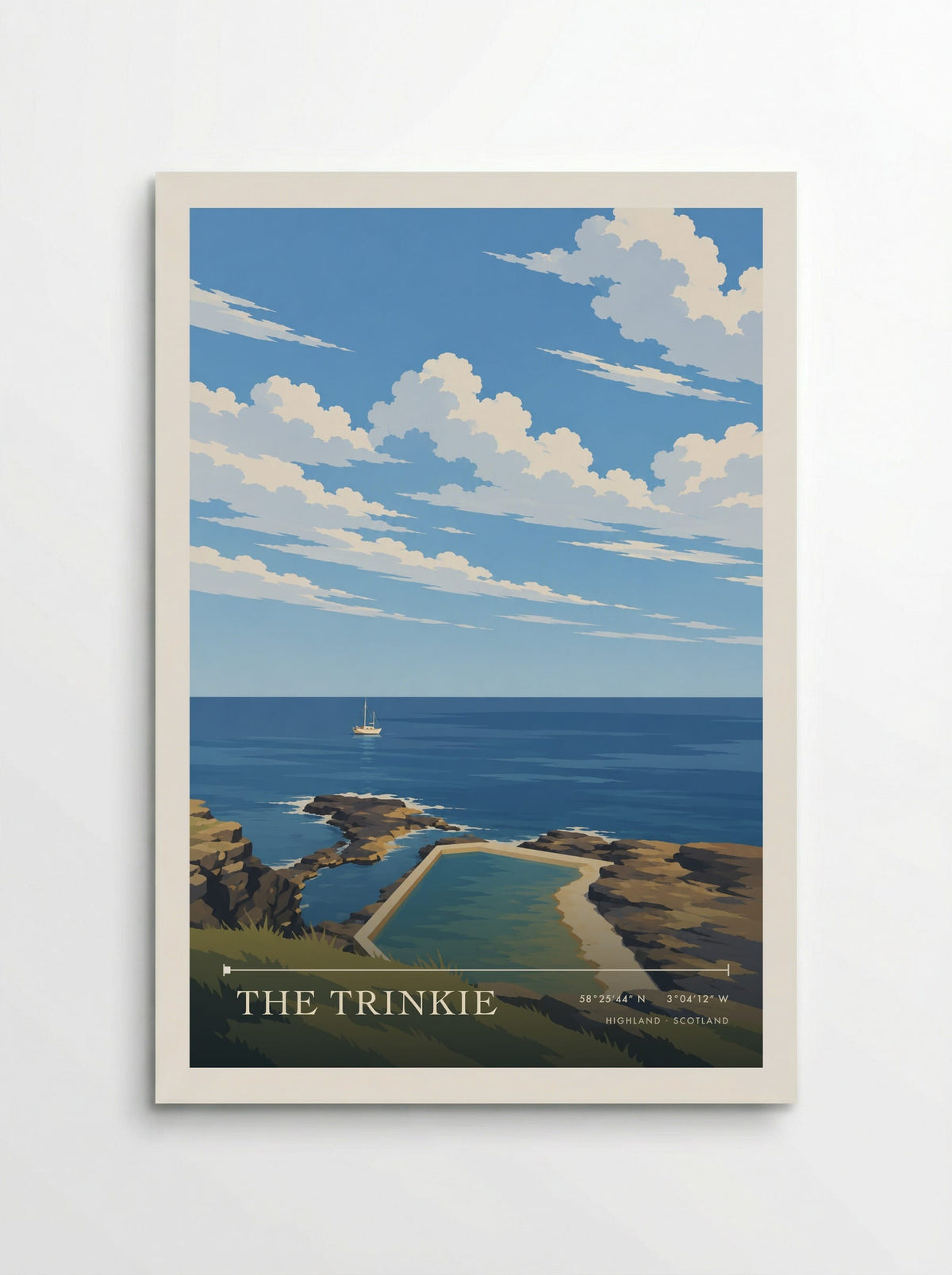 The Trinkie, Highland | Travel Poster - Poster