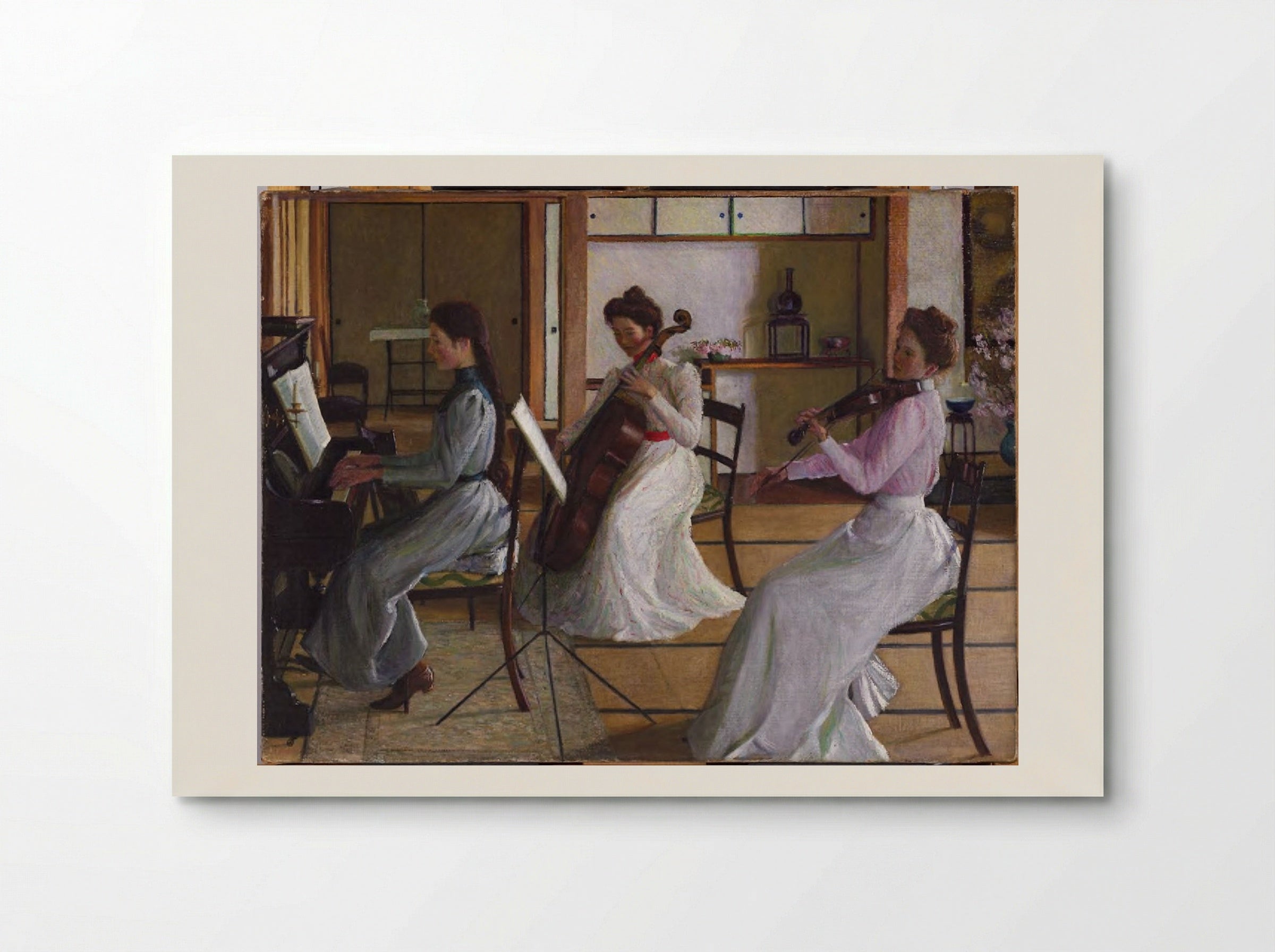 The Trio - Lilla Cabot Perry - Poster