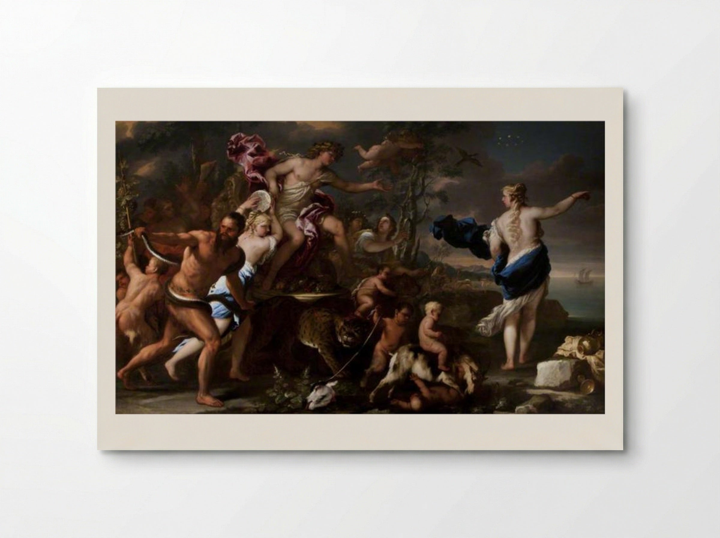 The Triumph of Bacchus and Ariadne - Luca Giordano - Poster