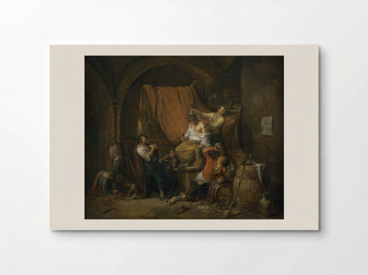 The Triumph of Bacchus - Leonardo Alenza - Poster