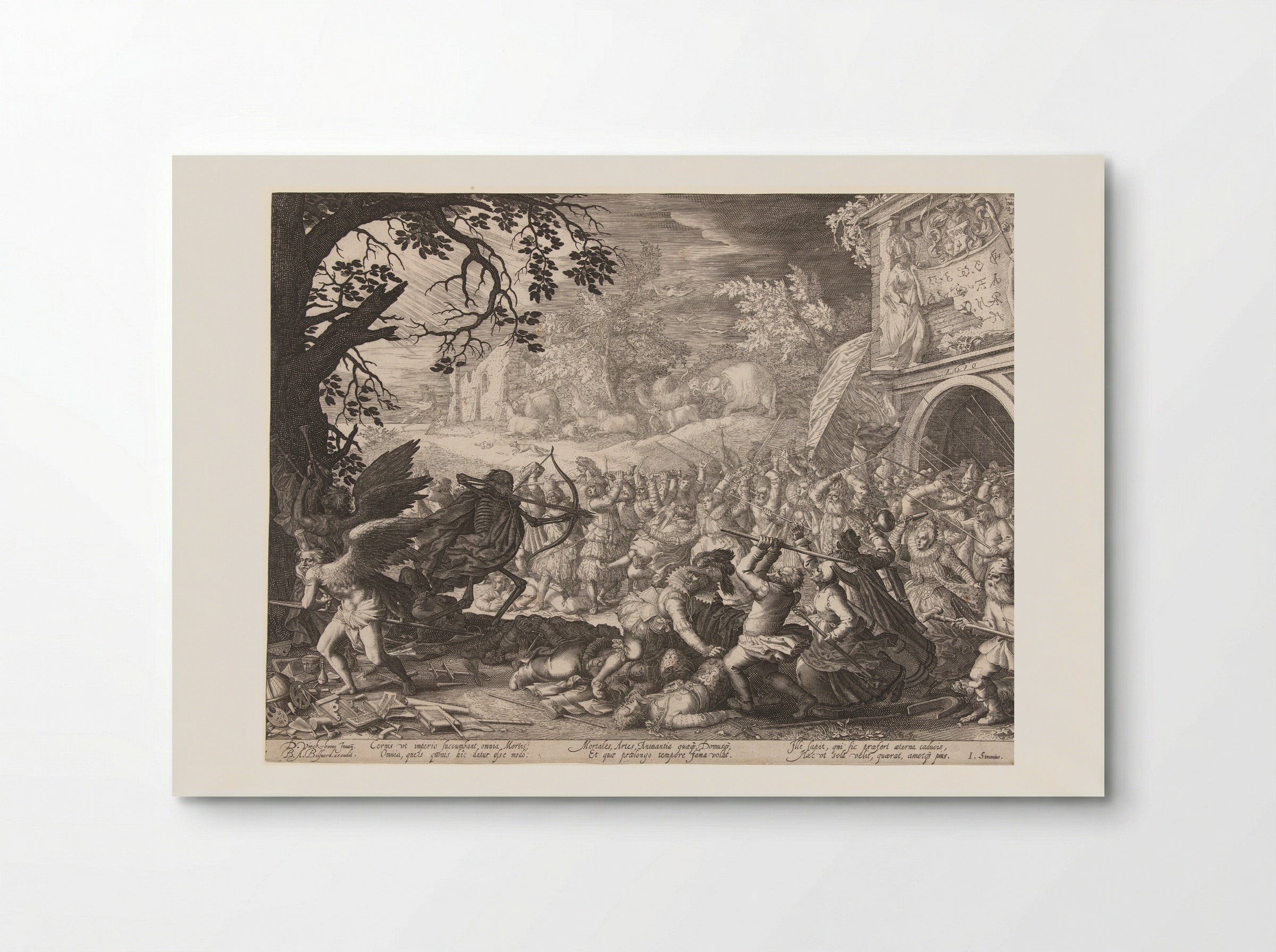 The Triumph of Death - Boëtius Adamsz. Bolswert - Poster