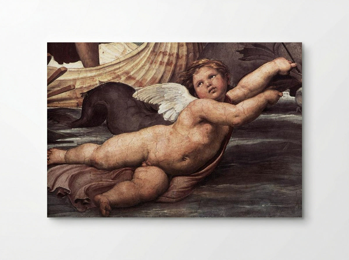The Triumph of Galatea (Detail of Putto) - Raphael - Poster
