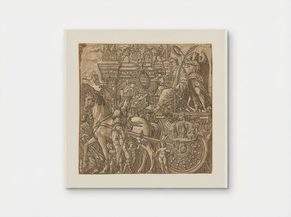 The Triumph of Julius Caesar: Caesar Triumphant - Andrea Andreani - Poster