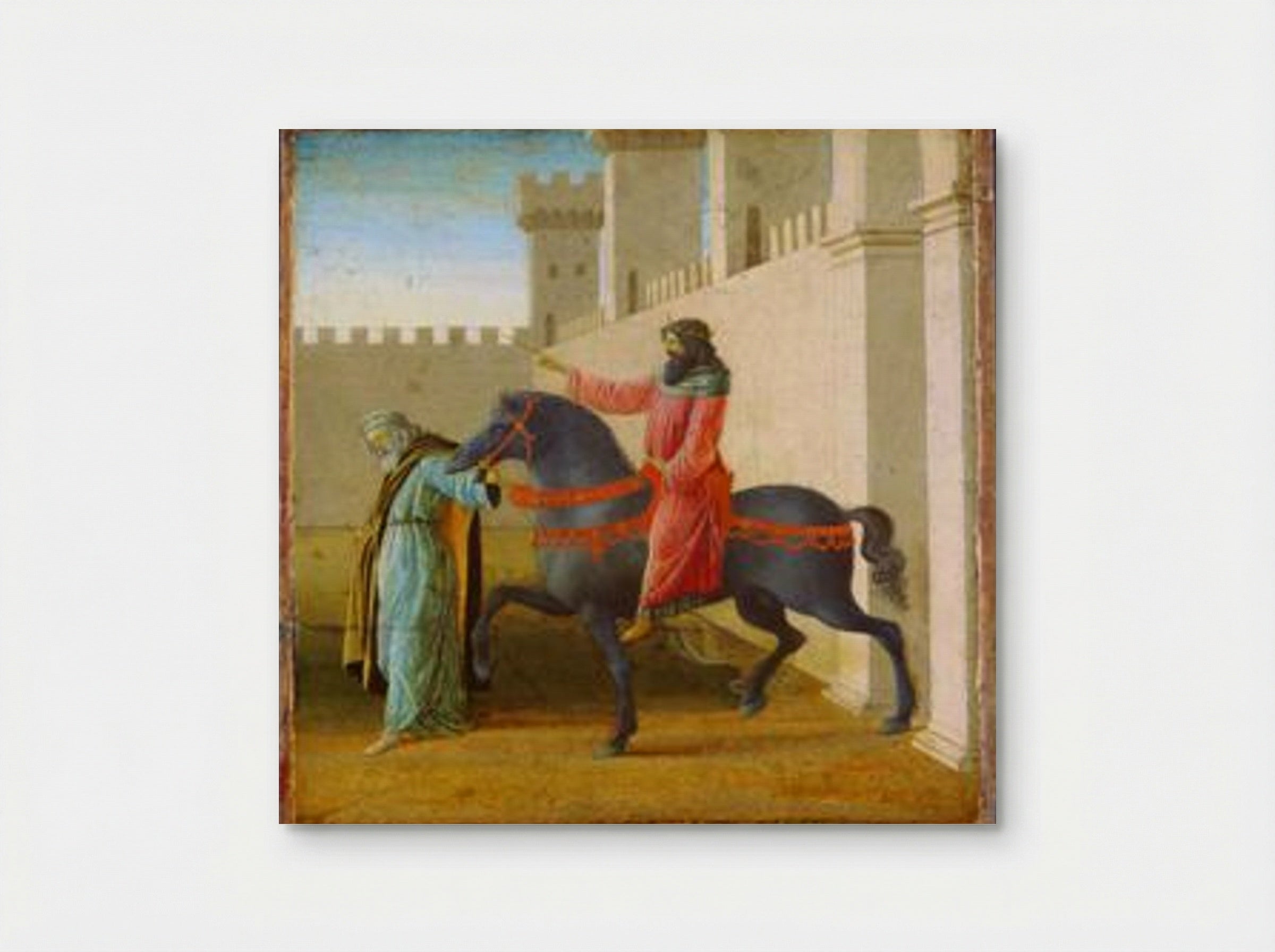 The Triumph of Mordecai - Filippo Lippi - Poster