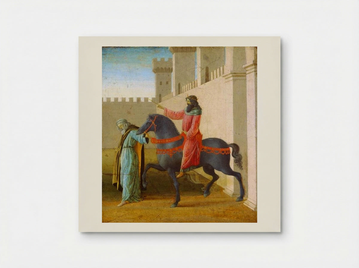 The Triumph of Mordecai - Sandro Botticelli - Poster