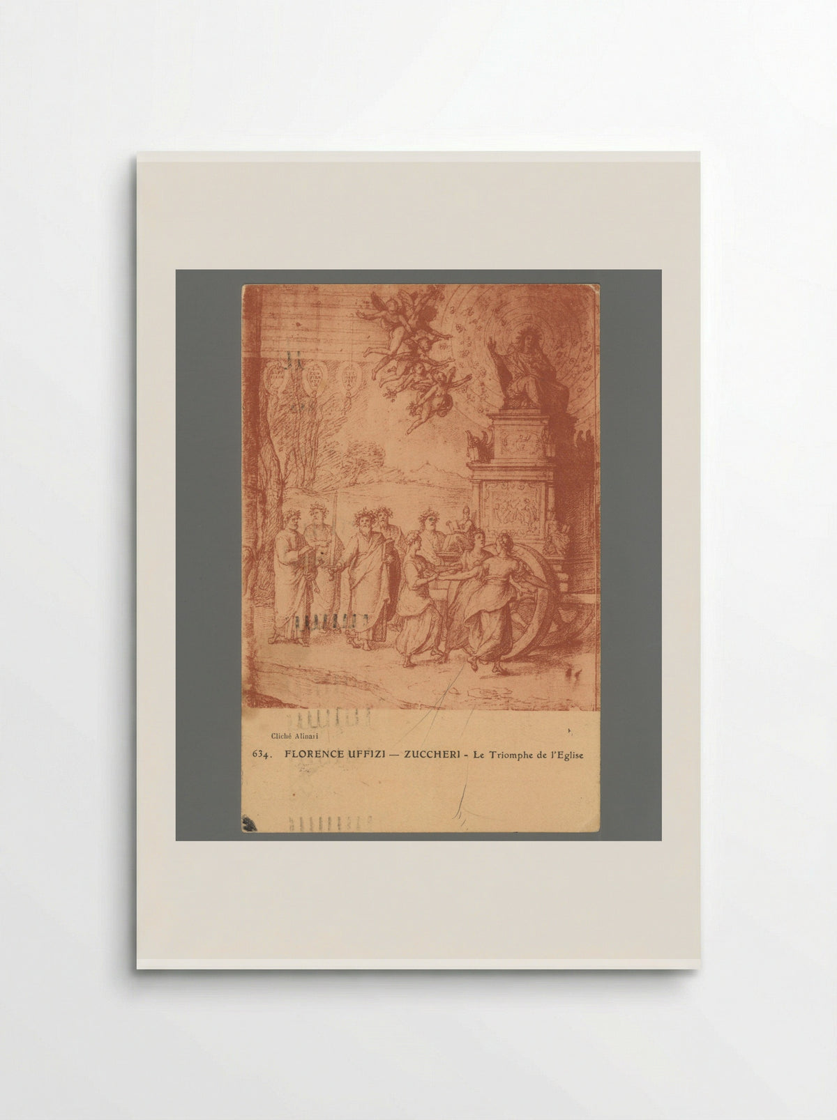 The Triumph of the Church - Federico Zuccari - Poster
