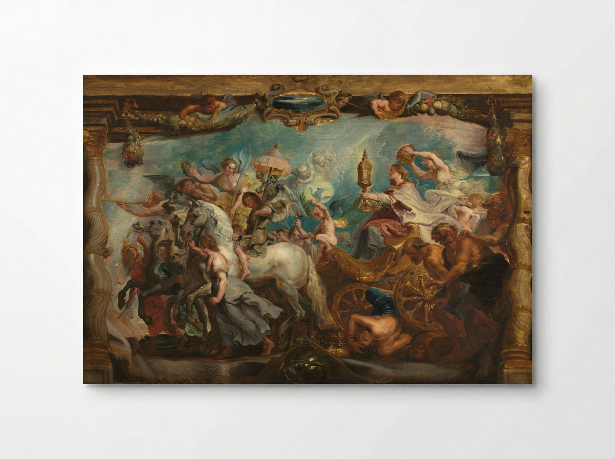 The Triumph of the Church - Peter Paul Rubens - Poster
