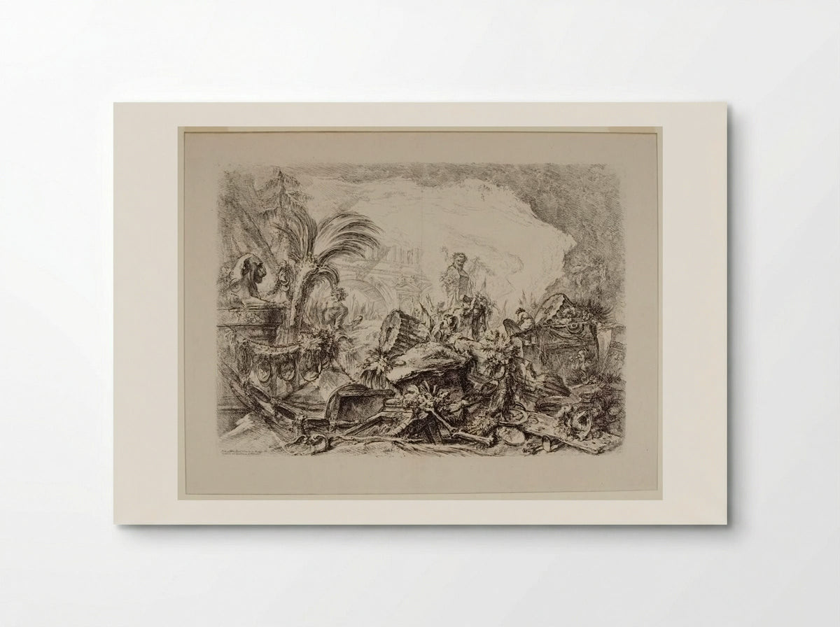 The Triumphal Arch - Giovanni Battista Piranesi - Poster