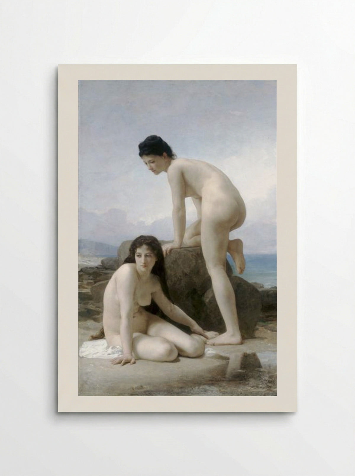 The Two Bathers - William-Adolphe Bouguereau - Poster