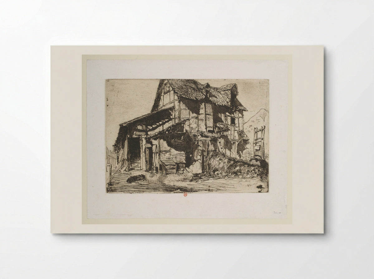 The Unsafe Tenement - James Abbott McNeill Whistler - Poster