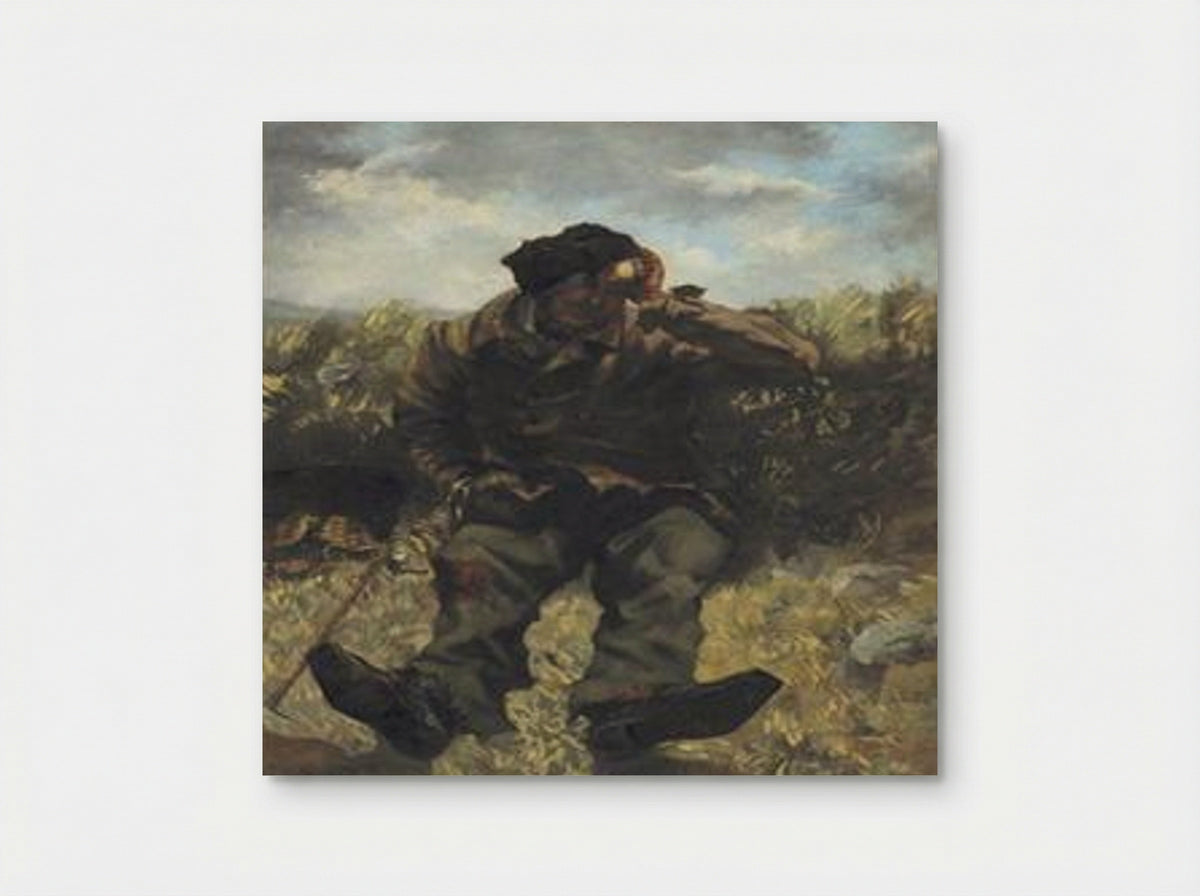 The Vagabond - Gustave Courbet - Poster
