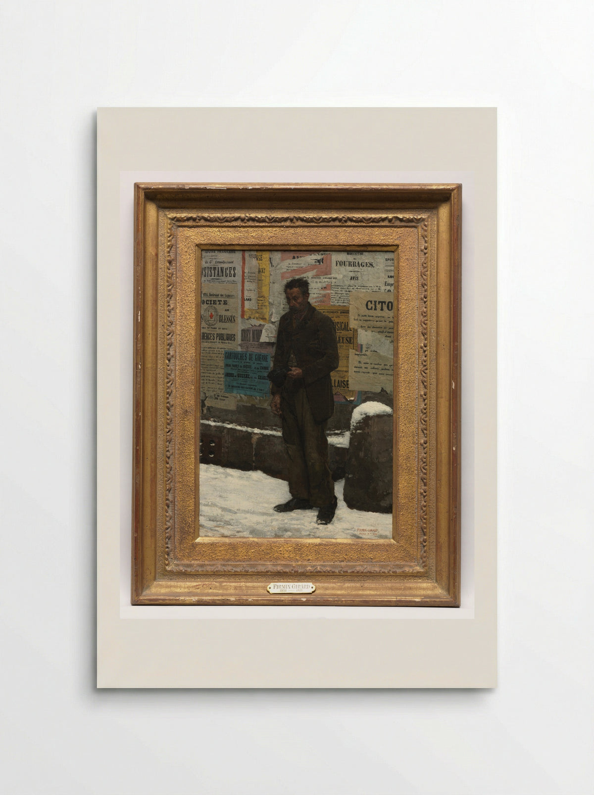 The Veteran - Marie-François Firmin-Girard - Poster