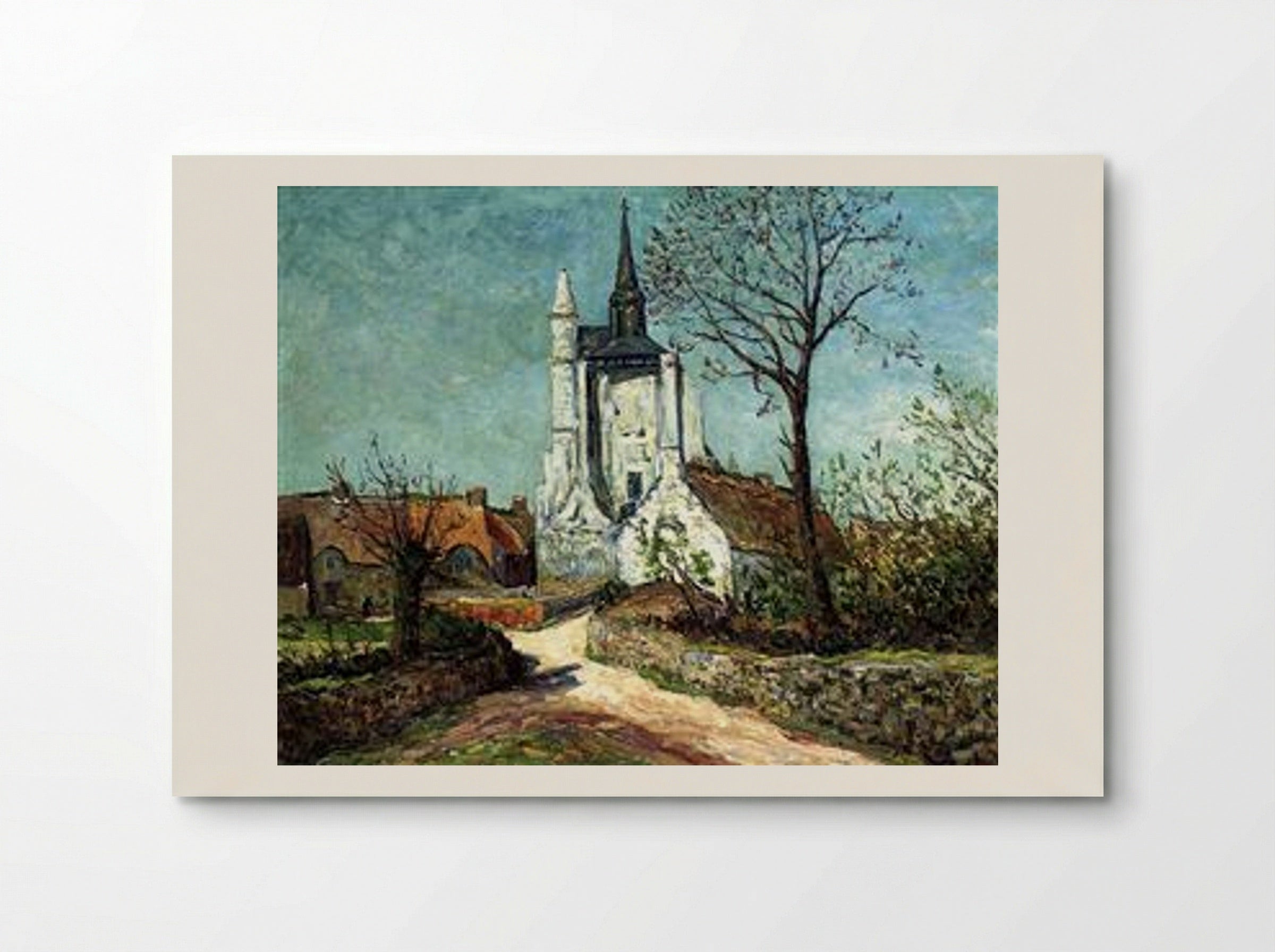 The Village and Chapel of Sainte-Avoye (Morbihan) - Maxime Maufra - Poster