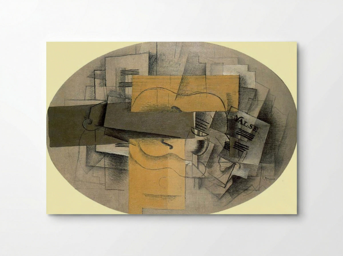 The Violin Valse - Georges Braque - Poster