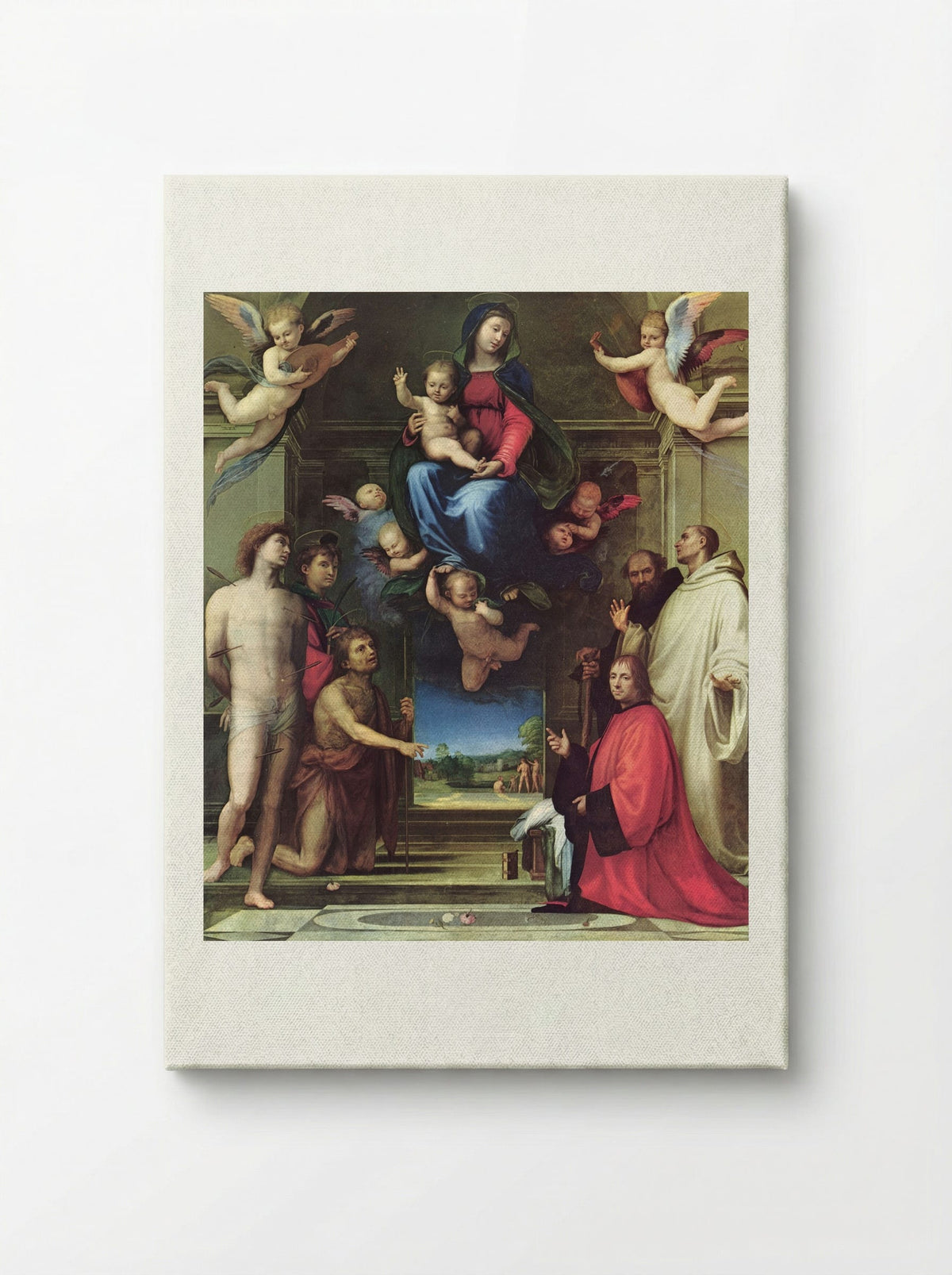 The Virgin and Child with Saints (Carondelet Altarpiece) - Fra Bartolomeo - Canvas
