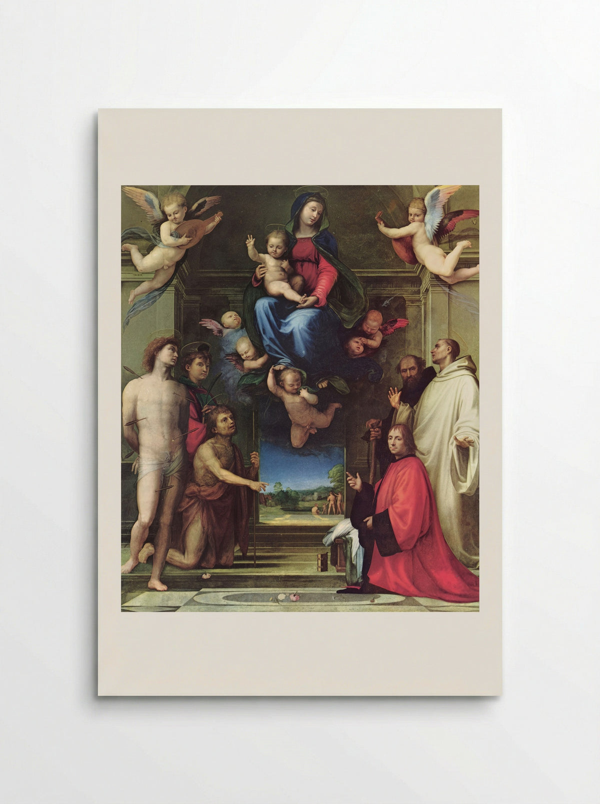 The Virgin and Child with Saints (Carondelet Altarpiece) - Fra Bartolomeo - Poster