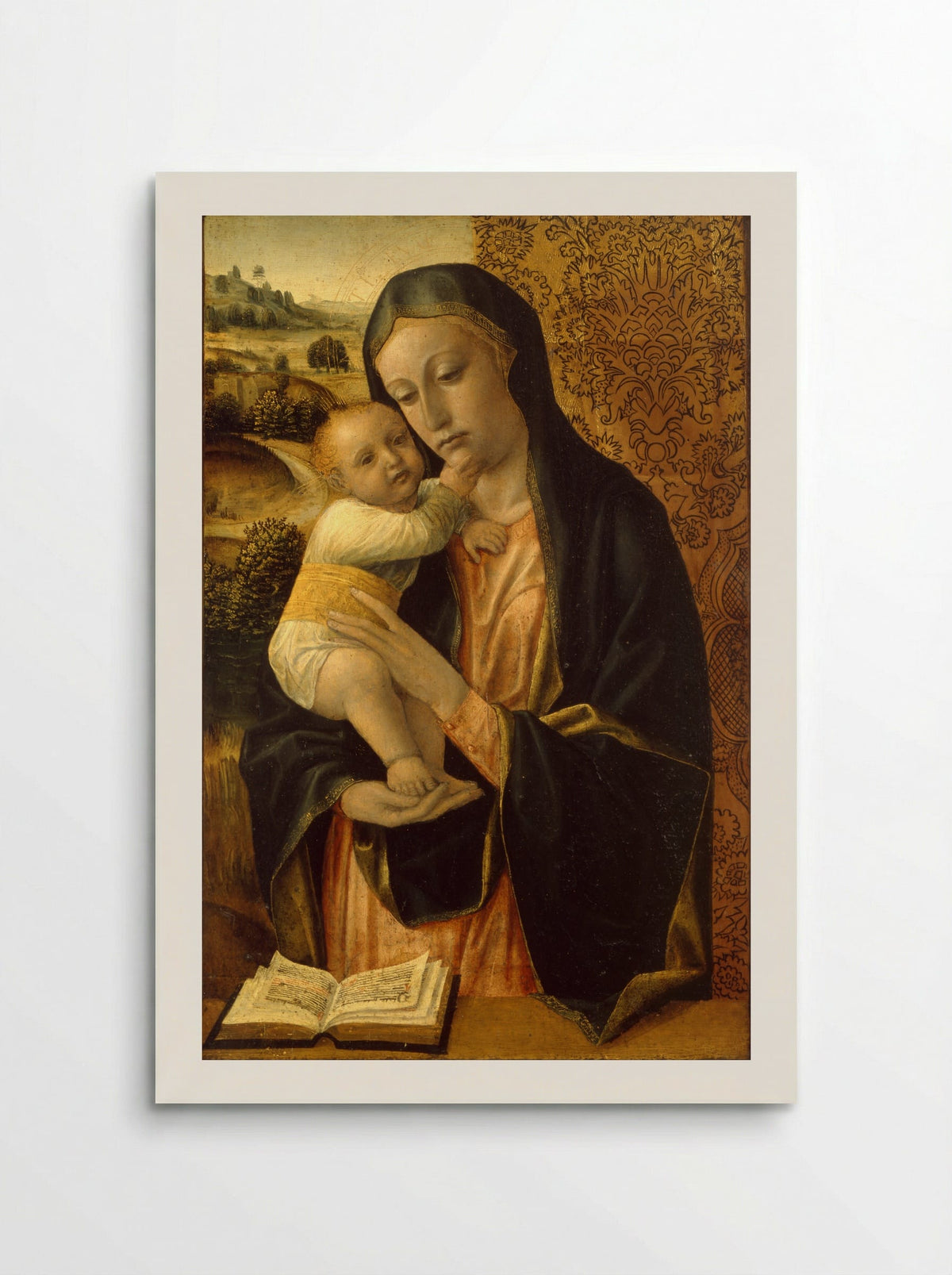 The Virgin and Child - Vincenzo Foppa - Poster