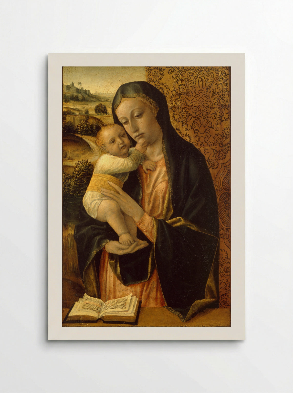 The Virgin and Child - Vincenzo Foppa - Poster
