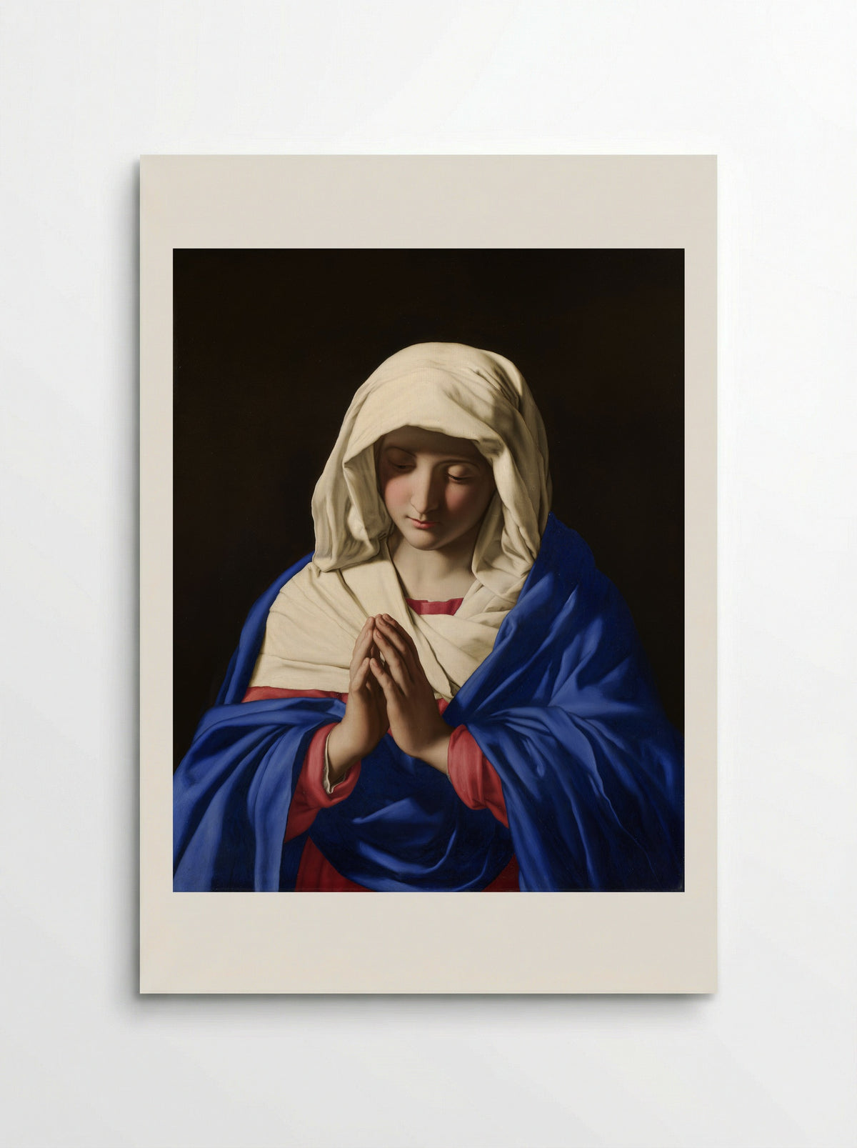 The Virgin in Prayer - Sassoferrato - Poster
