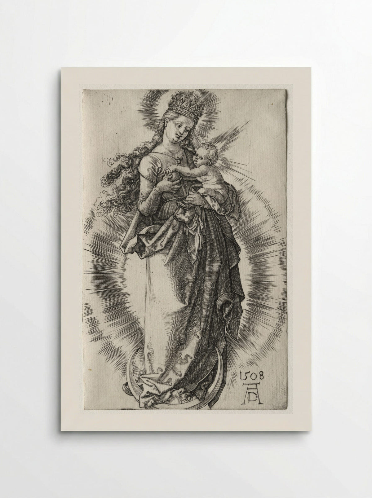 The Virgin with a Starry Crown - Albrecht Dürer - Poster