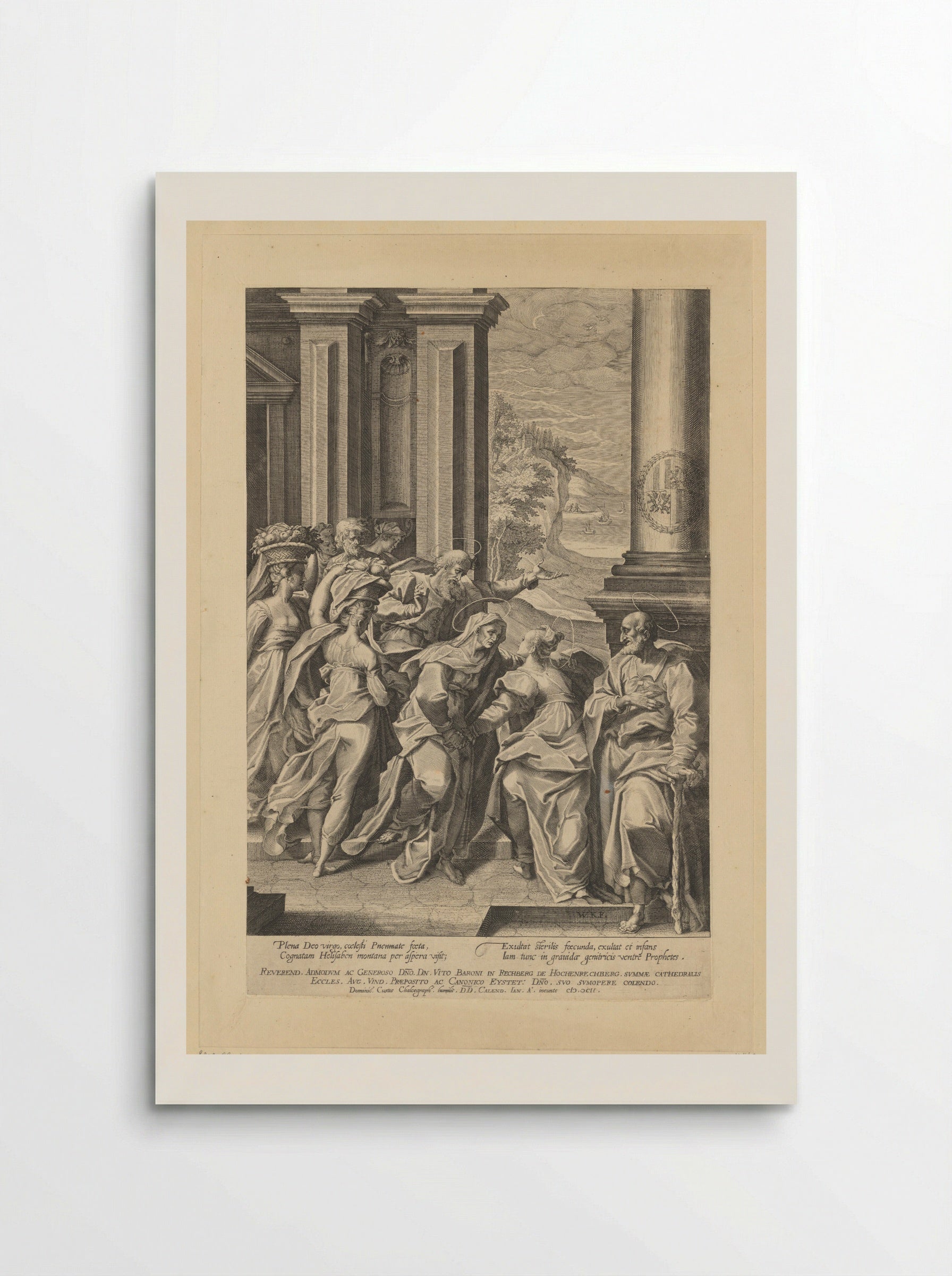 The Visitation - Dominicus Custos - Poster