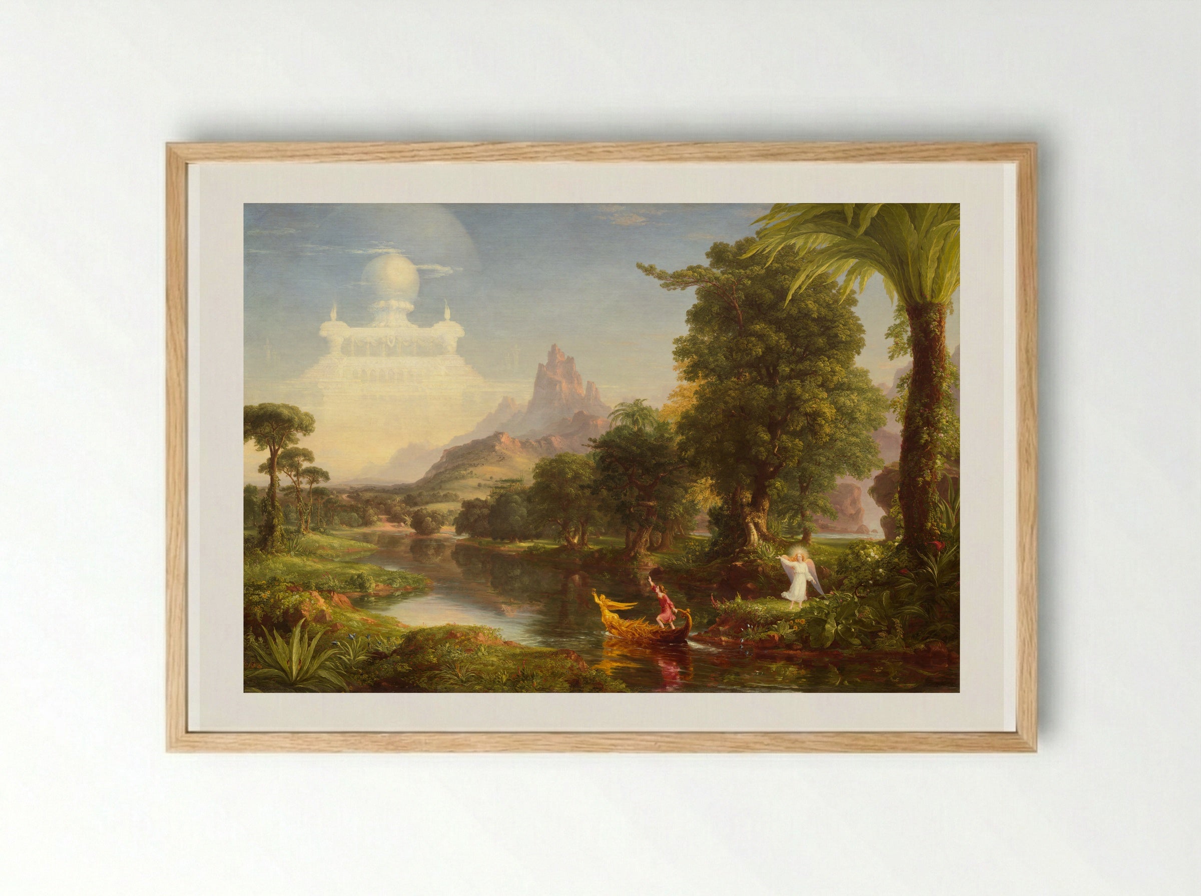 The Voyage of Life: Old Age - Thomas Cole - Framed Print Wood