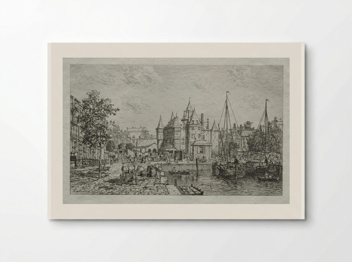 The Wagg-Poids of the City of Amsterdam - Maxime Lalanne - Poster