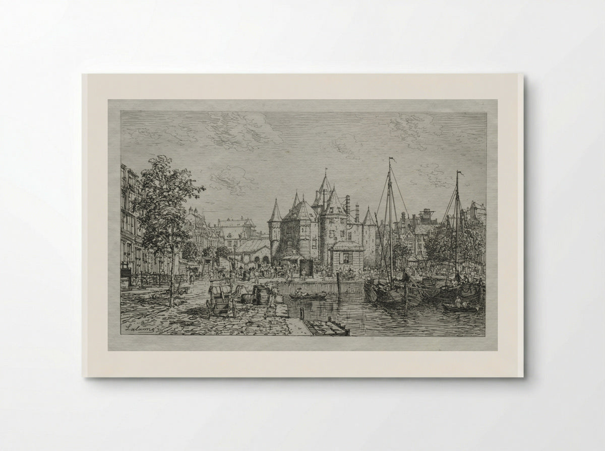 The Wagg-Poids of the City of Amsterdam - Maxime Lalanne - Poster