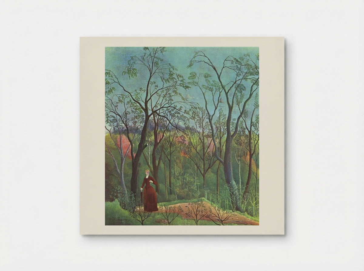 The Walk in the Forest - Henri Rousseau - Poster