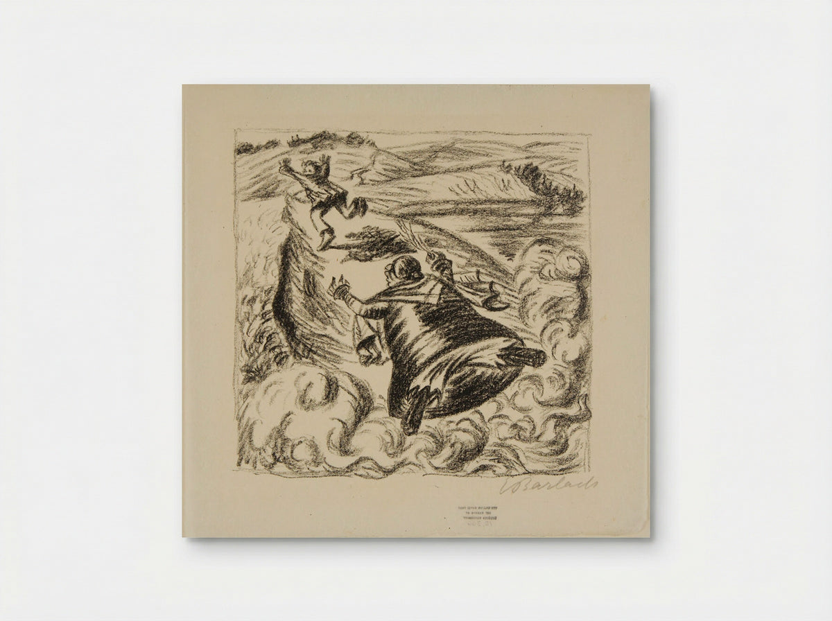 The Walking Bell - Ernst Barlach - Poster