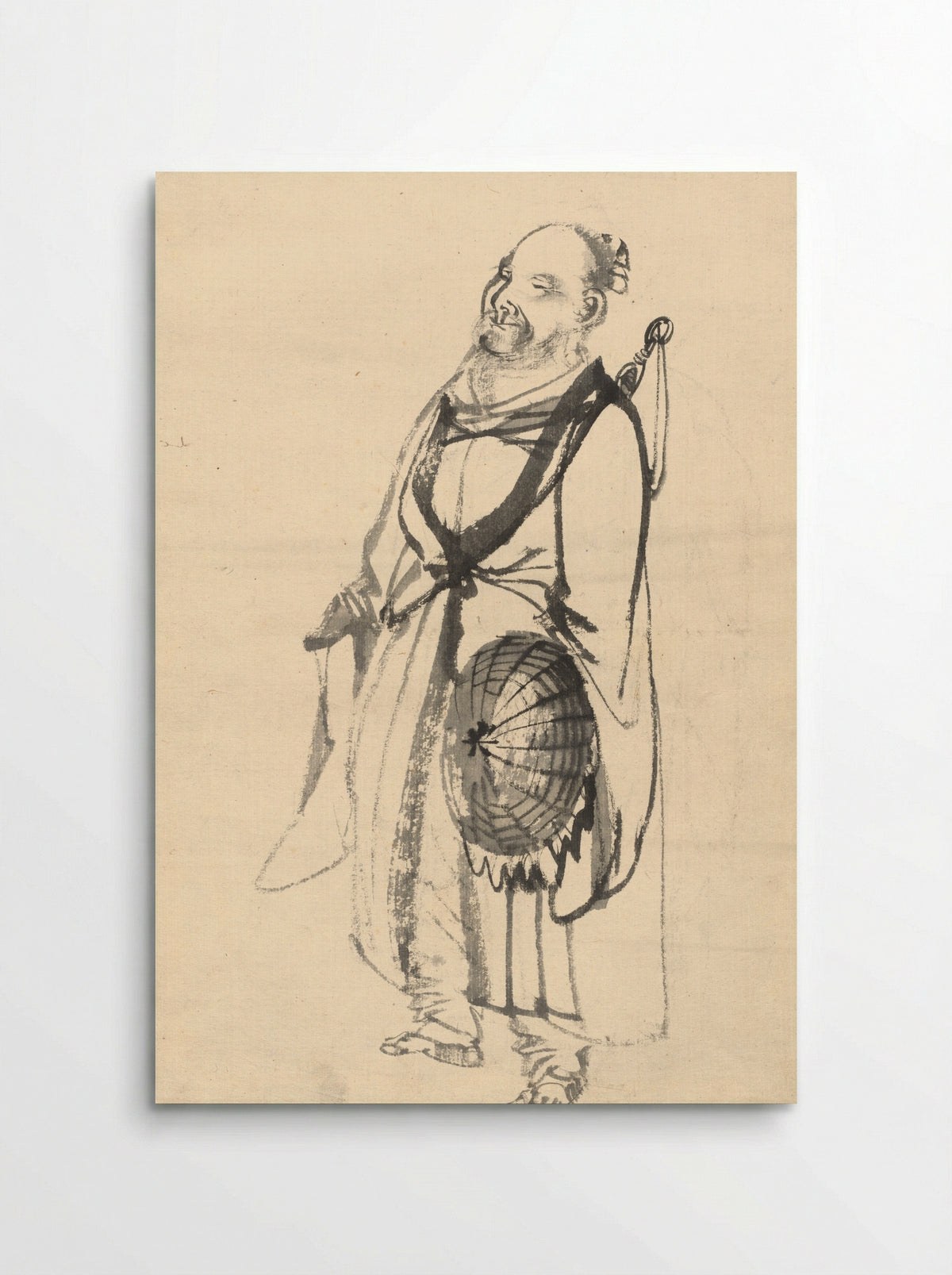 The Wandering Hermit - Kono Bairei - Poster