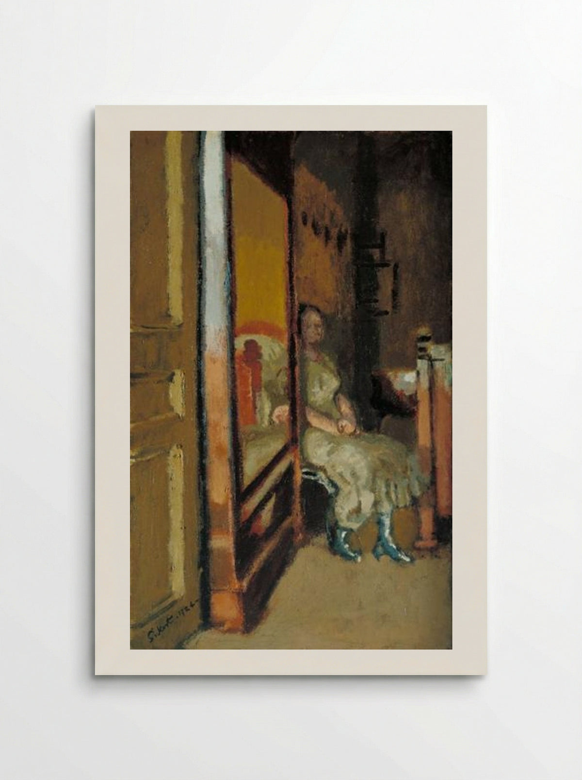The Wardrobe - Walter Sickert - Poster