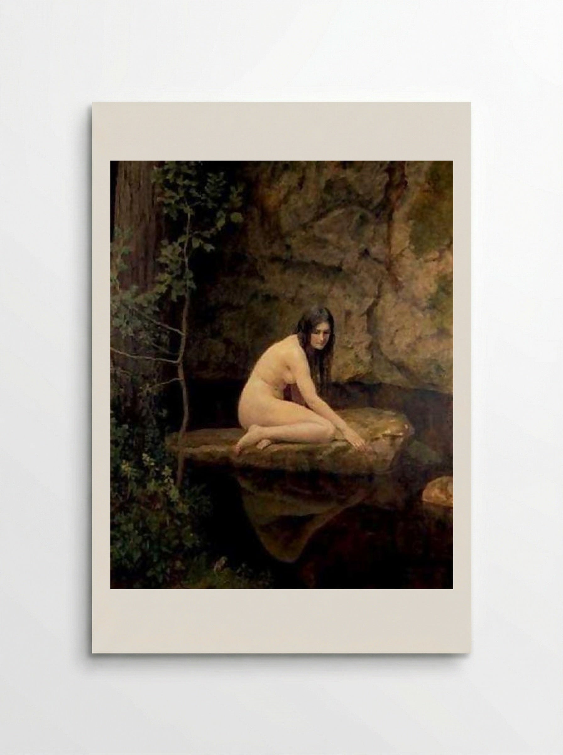 The Water Nymph - John Collier - Poster