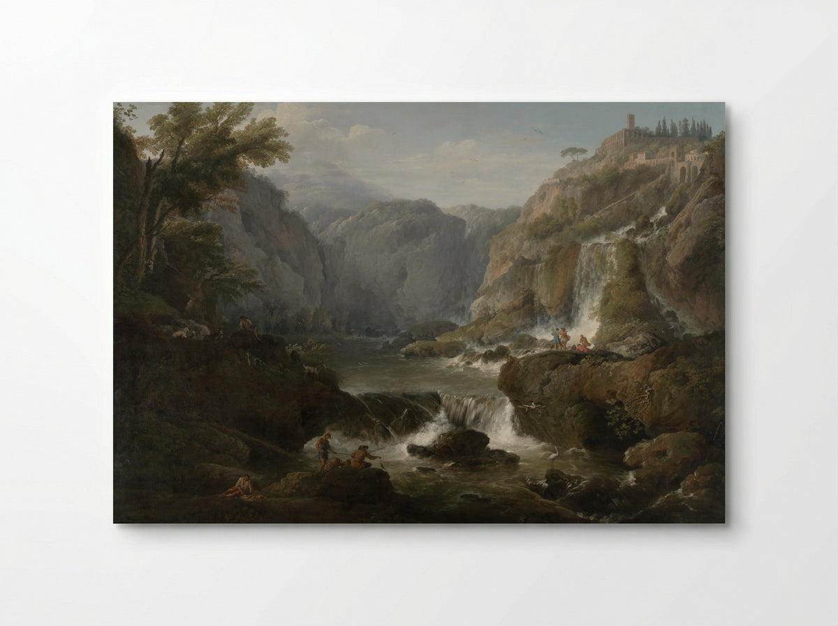 The Waterfalls at Tivoli - Claude-Joseph Vernet - Poster