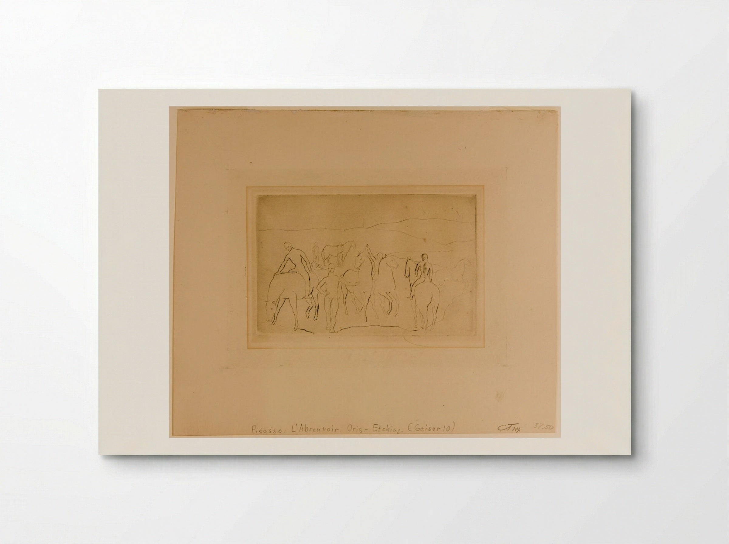The Watering-Place - Pablo Picasso - Poster