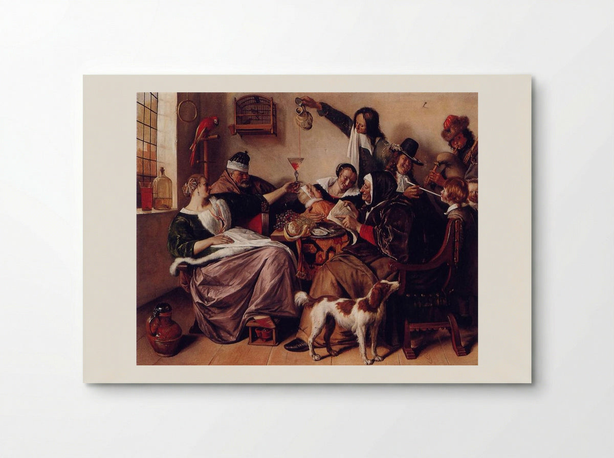 The Way You Hear It - Jan Steen - Poster