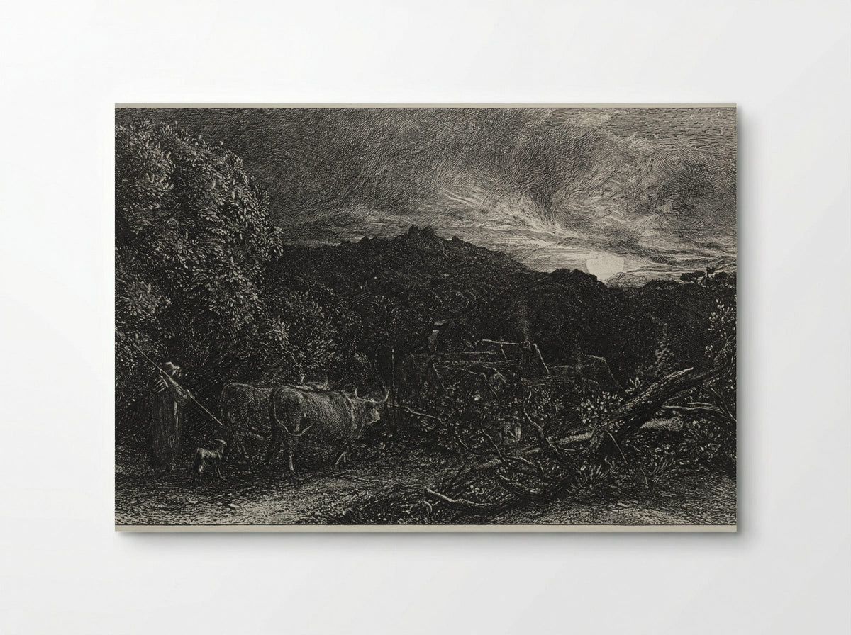 The Weary Plowman - Samuel Palmer - Poster