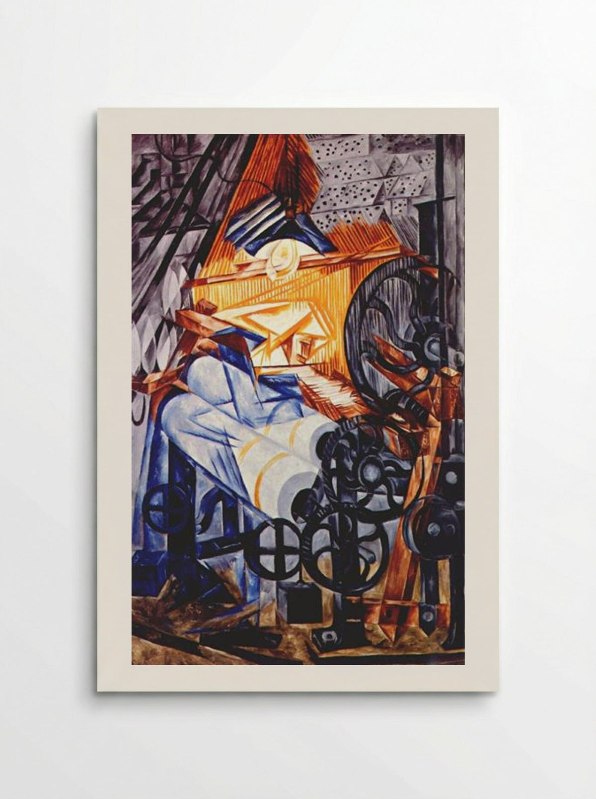 The Weaver - Natalia Goncharova - Poster