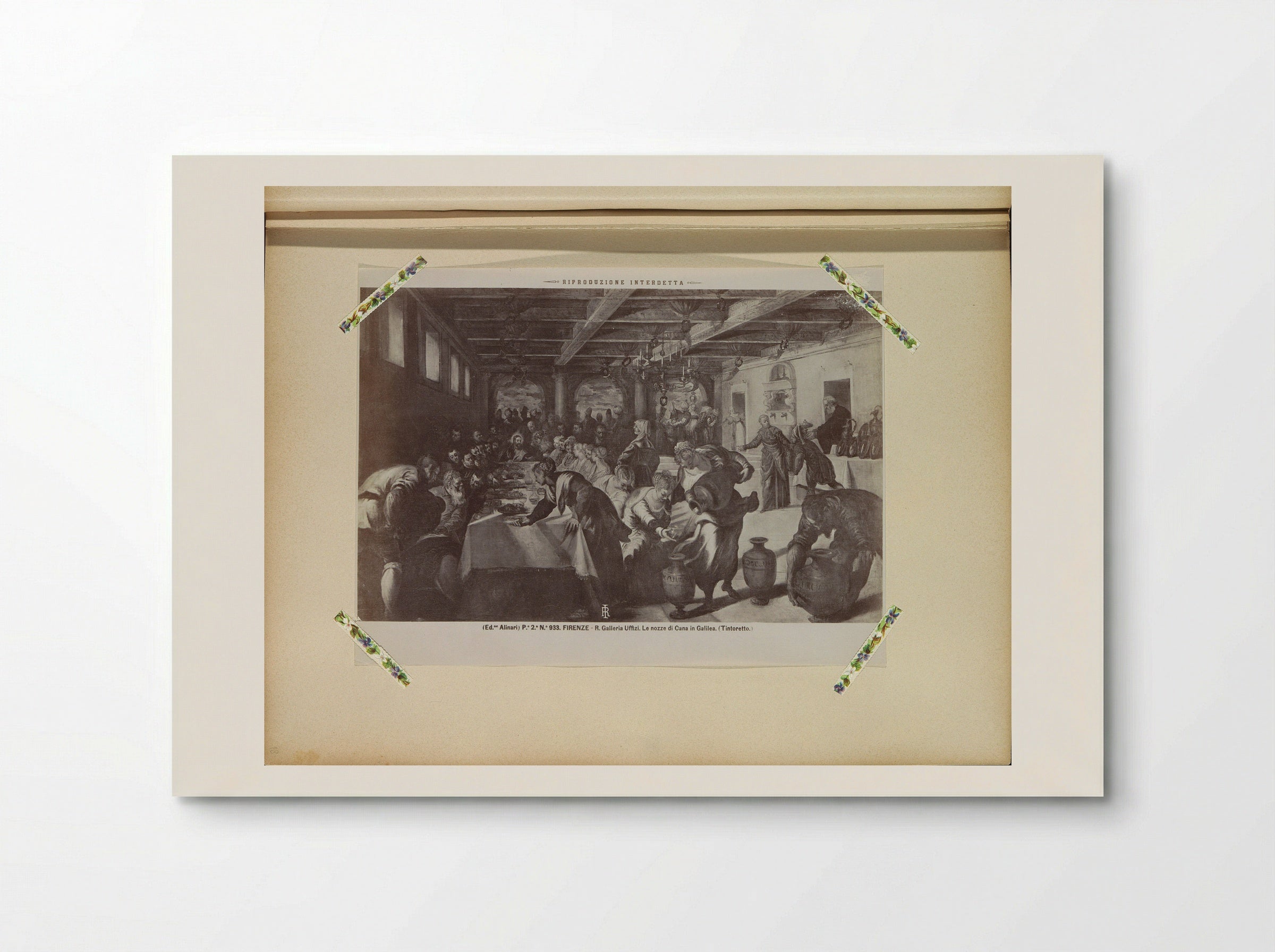 The Wedding Feast at Cana (After Tintoretto) - Fratelli Alinari - Poster