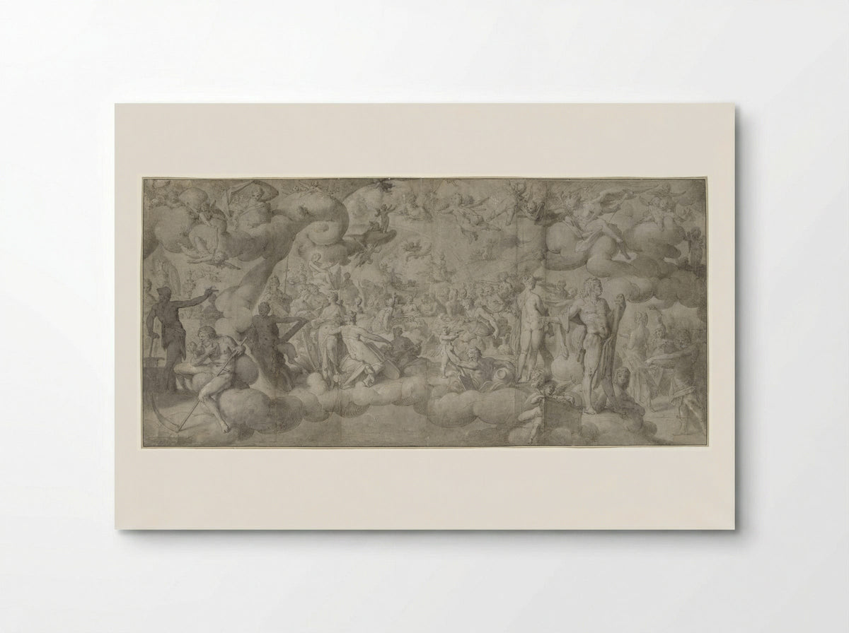 The Wedding of Cupid and Psyche - Bartholomeus Spranger - Poster