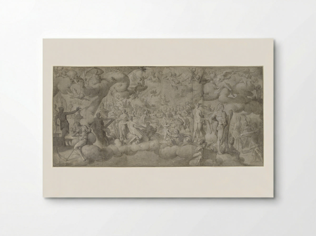 The Wedding of Cupid and Psyche - Bartholomeus Spranger - Poster