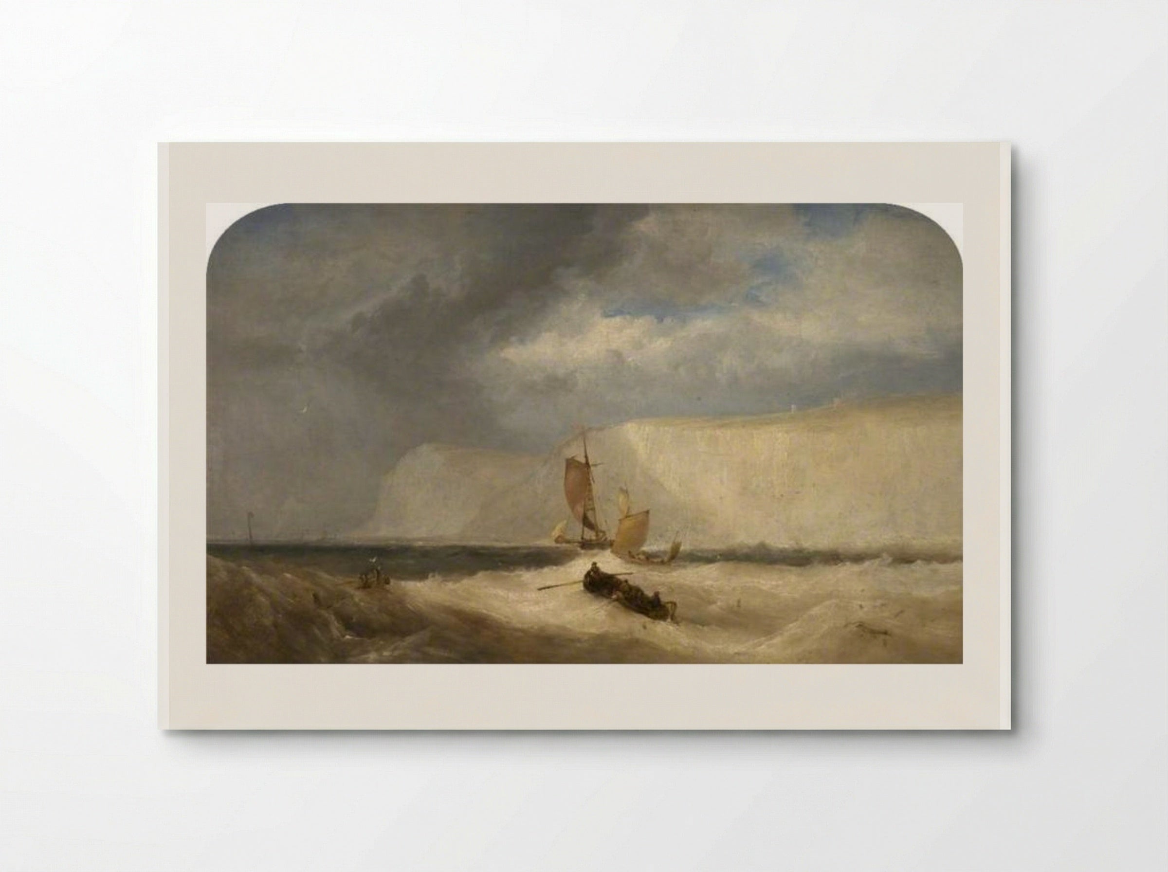 The White Cliffs of Dover - James Webb - Poster